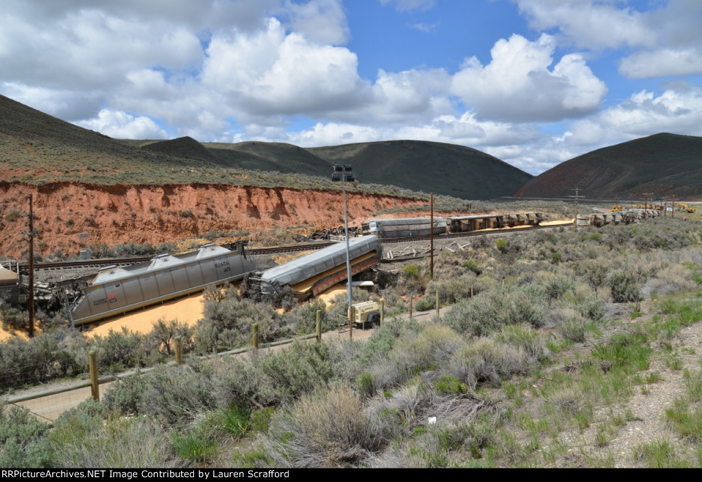 UP Derailment near Sage, Wyoming